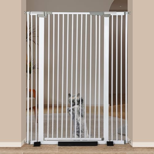 Ulifemate 59" Extra Tall Cat Gate for Door Way Auto Close