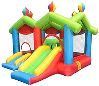 tle with Slide Summer Outdoor Inflatable Water Slide Thickening Children's Home Inflatable Large tle Big Trampoline Inflatable tle