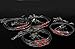 Muzata 10 Pcs Fishing Wire Leader Trace with Snap & Beads & 2 Arms