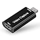 WEHOOM HD-MI Video Capture, 1080P Capture Card 4k, USB Capture Card, 4K HD-MI Capture Card, Vorschau in Echtzeit Geeignet für Spiele Streaming Videokonferenzen Aufzeichnung von Live Streaming Video