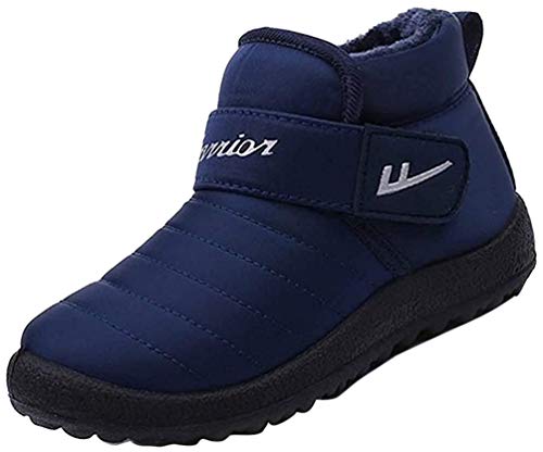 KVbaby Kinder Winterschuhe Wasserdicht Schneestiefel Jungen Mädchen Warm Gefütterte Outdoor rutschfeste Turnschuhe