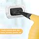 Universal-Mikrofasertücher für Handdampfreiniger, Dampfmop-Pads Ersatz kompatibel mit Steam Shot, Steamer, Comforday, PurSteam, waschbare Lappen(10pcs)