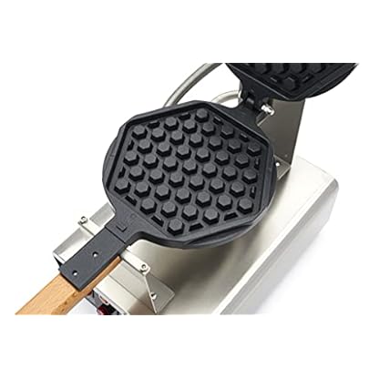 Maxima Gastro Waffelmacher - 1 Waffel - runde Wabenmuster – Bild 8