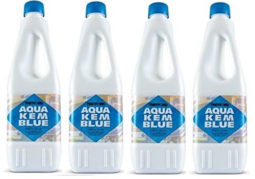 Liquido Disgregante Per WC Chimico Camper - Aqua KEM Thetford, Bottiglia Da 2 Litri, Per Acque Nere - Foto 5