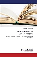 Determinants of Employment 3659609366 Book Cover