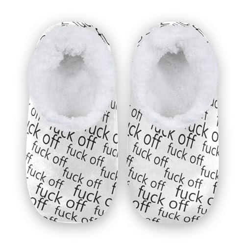 Naanle Women's Fuzzy Fur Comfy Fleece Bedroom Shoes Home Slippers