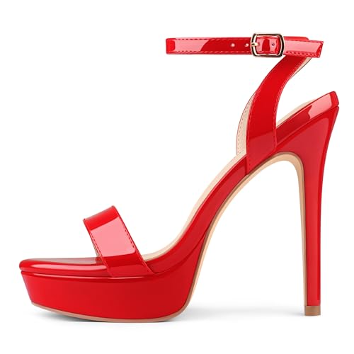 Image of MERUMOTE Women's Open Toe Stiletto High Heels