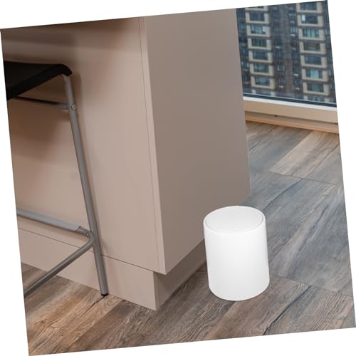 Caneca de Basura con Tapa Presion Blanca Rectangular miniatura 3