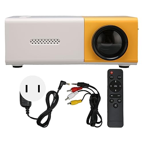 Mini Projector Smart HD 1080P HiFi Movie Projector for USB HD Multimedia Interface Memory Card, 100â€‘240V US Plug