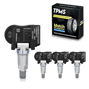 BDFHYK OEM TPMS Sensor 315Mhz Tire Pressure Monitoring System Sensor Compatible with 2005-2014 Jeep Chrysler Dodge Mitsubishi, Wrangler Liberty Grand Cherokee Charger 200 300, 68001696AB, 56029465AB