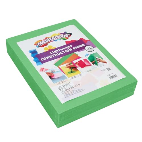 Colorations Lightweight Construction Paper - 300 Sheets