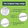 2 Stück Acryl-Fensterregal Mit Saugnäpfen – 30,5 X 12,7 Cm, Für Pflanzen & Deko