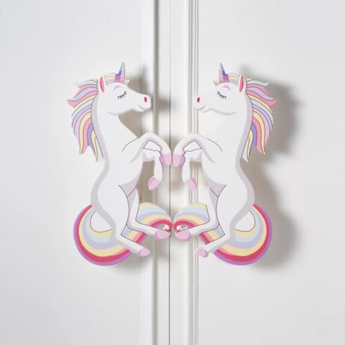 Image of Unicorn Premium Cupboard Handle /Drawer - Handcrafted Kids Room Hardware