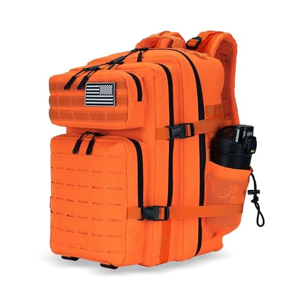 Military Tactical Backpack 45L/25L 3 Day Assault Pack Molle Daypack Hiking Backpack for Men and Women