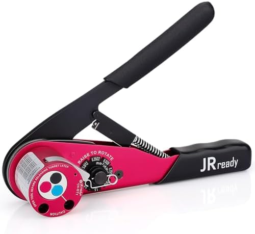 JRready ACT-DT1 Deutsch Crimp Tool Turret-Style (HDT-48-00 Equiva...