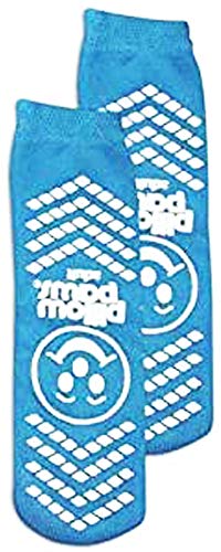 PillowPaws Terries Slip Resistant Socks LARGE (TEAL) (3 pairs)