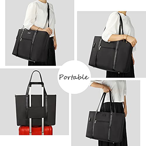 Tote Bag with USB Charging Port