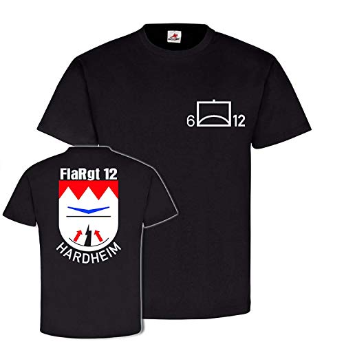 T-shirt Hardheim Gepard Char de Combat Noir Coupe Ample XXXXXL Confort