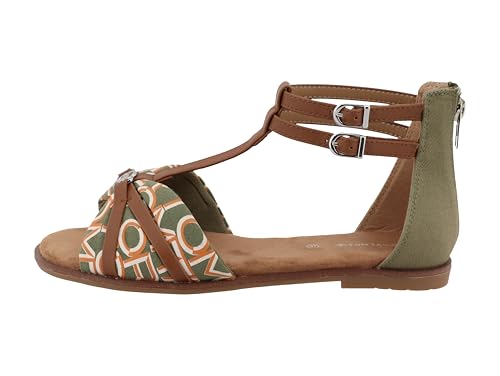 Sandale Plate Tom Tailor Femme Confortable à Semelle Souple