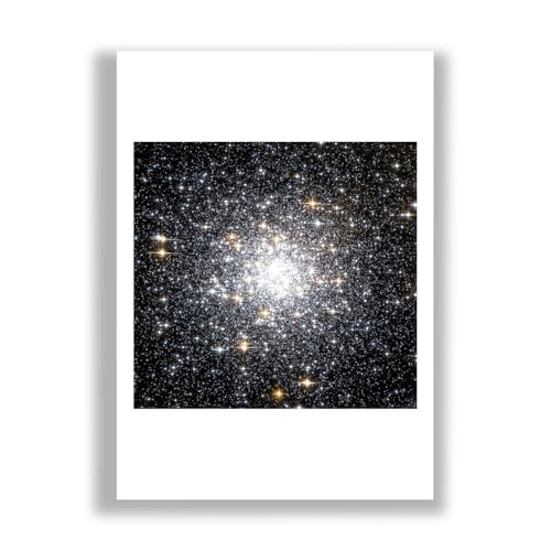 Impression d'art mat Messier 69 Hubble grand format haute qualité d'archives