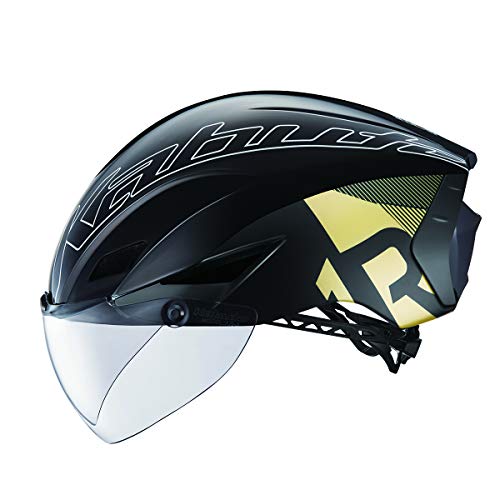オージーケーカブト(OGK KABUTO) 自転車 ヘルメット AERO-R1 CVTR G-1マットゴールド XS/S