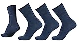 camel active Basic Socks 3er Pack 6593 546 indigo melange Strumpf blau, Size:39-42