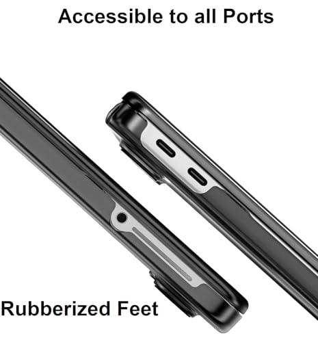 Image of Midkart Matte Case Compatible with MacBook Neo 13 inch 2026 Release Model A3404 A18 Pro Chip 3 in 1 Kit Precise Fit Protective Hard Shell Plastic Cover Keyguard & Dust Plugs, Black