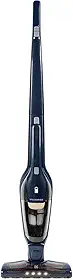 Electrolux Aspirador de Pó vertical bateria Ergorapido 2 em 1 luz frontal LED 45 min base recarregamento pedal limpeza facil da escova rotativa aspira escova capacidade 420Ml ERG28 Bivolt Azul