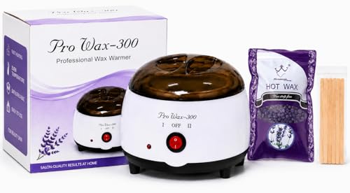 Image of Wax Pro Heater Waxing Kit Combo Wax Machine Wax Heater Warmer Hot Wax Heater with Hair Removal Wax Beans Waxing Combo Kit Heater | Hair Removal Waxing Kit Women Wax Combo 100 g (Wax, Waxking Kit combo)