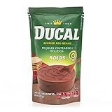 Ducal Refried Red Beans Pouch, 8 Ounce (Pack of 24) - Instant Vegetarian Refried Red Beans, Non-GMO And Gluten-Free - Excellent Source in Protein And Iron, Cholesterol Free