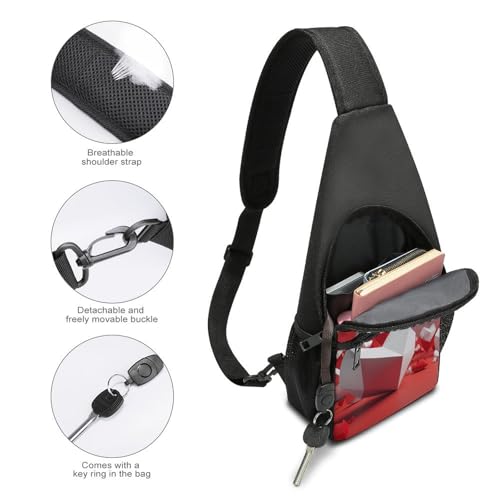 Mochila deportiva tipo Sling para senderismo y uso casual miniatura 4