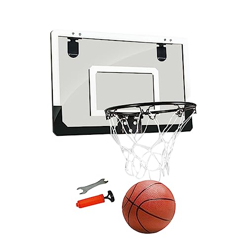 Toddmomy Basketball Decor Mini Basketball Hanger PVC Material Easy to Install for Home