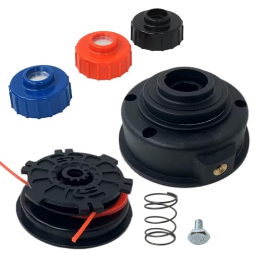 Tête de débroussailleuse Tap and Go universelle Ryobi Craftsman avec bouton inclus