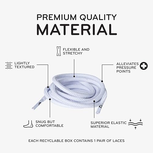 Image of The Original Stretchlace | Elastic Shoe Laces | Round Stretch Shoelaces