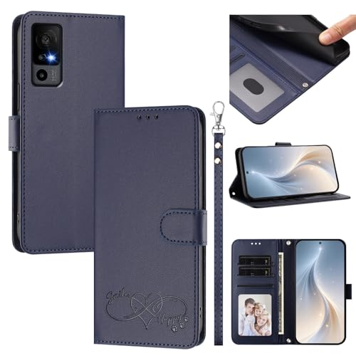 �X�}�z�P�[�X �Ή��@�� for TCL 40R 5G,�Ή��@�� for Sharp Aquos V6 5G �X�}�z�P�[�X�y�J�[�h�E�������[�X���b�g�t�� �E�H���b�g�f�U�C�� �t���b�v�X�^���h �����h�~�@�\�zBlue