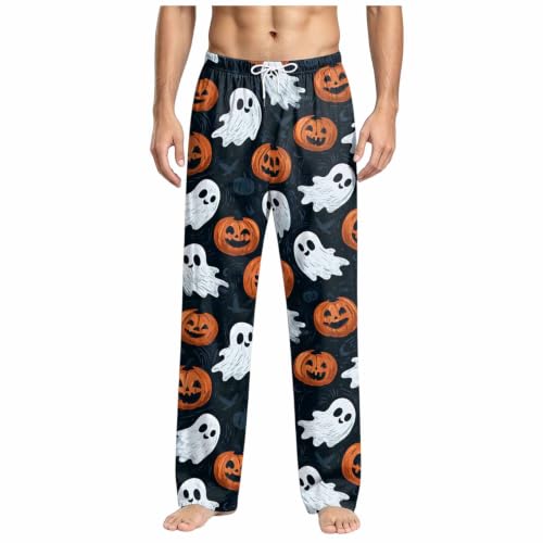 Mens Halloween Pajama Pants Holiday Adult Pjs - image 2