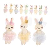 Funktionales design: diese spielzeuge können als dekorative akzente verwendet werden und verbessern das jedes raumes, ballerina-plüschtier, kleine plüschtiere