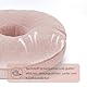 Topzora Piercing Kissen mit Loch – Donut Kissen für Seitenschläfer zur Schmerzlinderung bei Ohrschmerzen,Piercing Pillow Seitenschläfer Zur Schmerzlinderung Im Ohr,Donut Ohrenkissen-Rosa