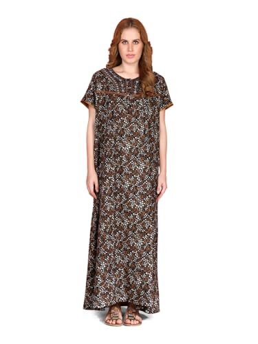 Robe de soirée pleine longueur Evolove Alpine avec poche invisible et manches courtes