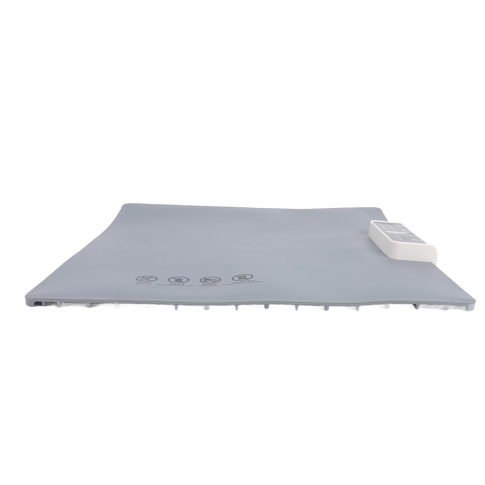 Fdit Plateau Chauffant électrique en Silicone, avec 5 Réglages de (Prise