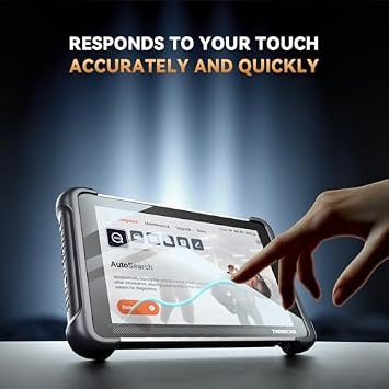 THINKSCAN 689BT OBD2 Scanner with Tempered Glass Screen Pro Tector, Full Bidirectional Control, 34 Hot Services, DoIP and CAN FD