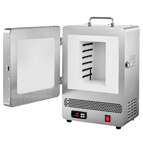 VEVOR Four de Fusion Électrique 1650 W, Fourneau de Fusion Numérique, Température Maximale 1200...