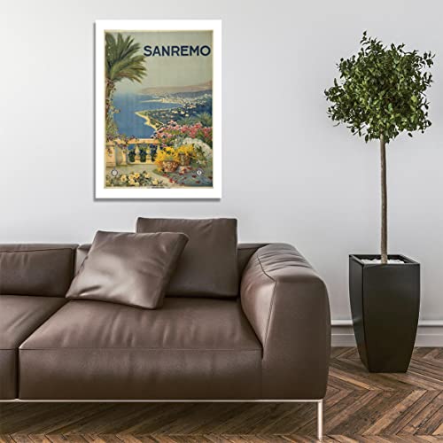 Poster de voyage Sanremo de qualité galerie d'art grand format - 5