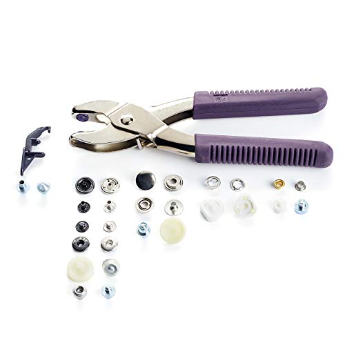 Prym 651420 Vario Plus Sortimentskasten nähfrei, Violett; Transparent