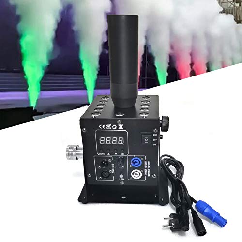Máquina de humo CO2 150W con LED y control DMX miniatura 4