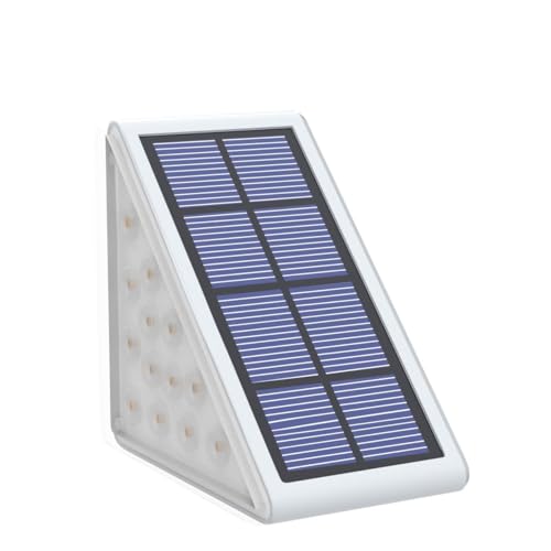 Image of NIORSUN Outdoor Step Lights,8 Pack Warm White Solar Step Lights Waterproof IP67 Auto On Off,Solar Lights for Steps,Stair,Patio,Yard,Porch,Front Door,Sidewalk,Deck Decor