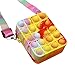 JUSHINI Damen Geldbörse, Pop Fidget Toys Tasche Push Bubble Sensory Squeeze Schultertaschen, Anti-Angst Zappeln Spielzeug Popit Anhänger Umhängetasche, Stressabbau Pop Rucksack für Erwachsene Kinder