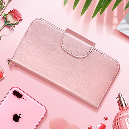 Fyy FYY-AU-H-888-IPHONE-12-6.1-RGD Compatible With Iphone 12 Case/Iphone 12 Pro Case, [Kickstand Feature] Luxury Pu Leather Wallet Case Flip Folio Cover thumb #7