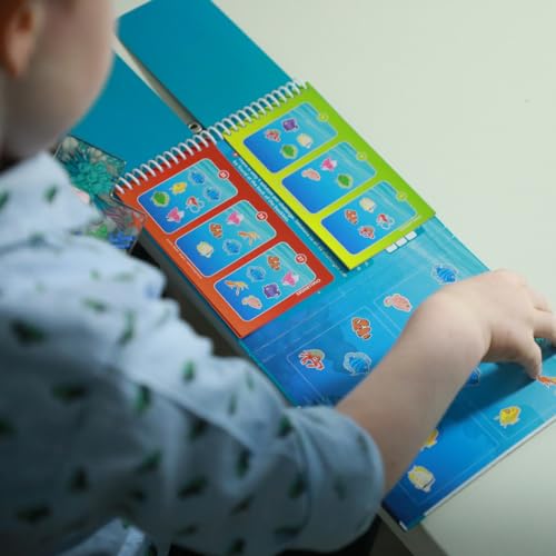 SmartGames - Coral Reef, Magnetic Puzzle Game with 48 Challenges, 4+ Years