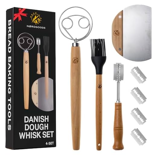 Danish Dough Whisk Set